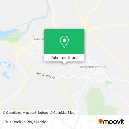 Bus Rock In Rio map