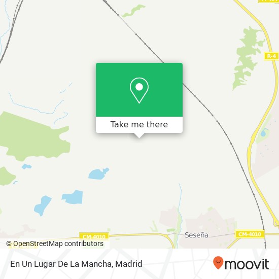 En Un Lugar De La Mancha map