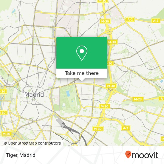 Tiger map