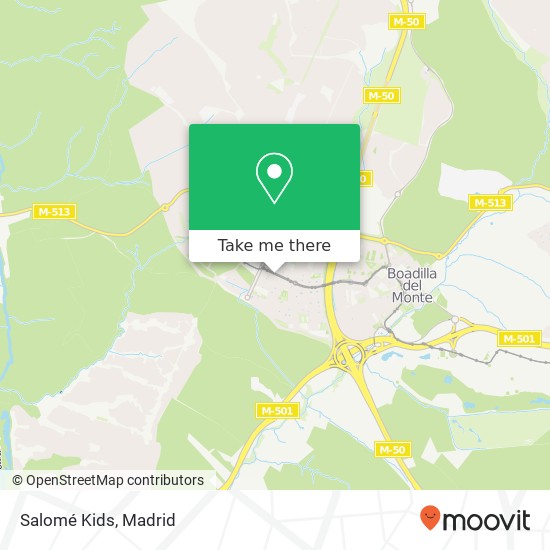 Salomé Kids map