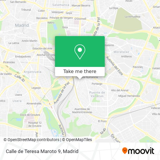 Calle de Teresa Maroto 9 map