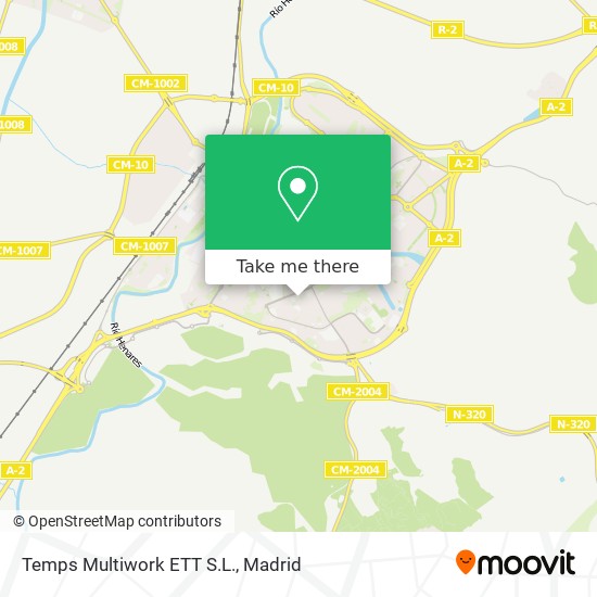 mapa Temps Multiwork ETT S.L.