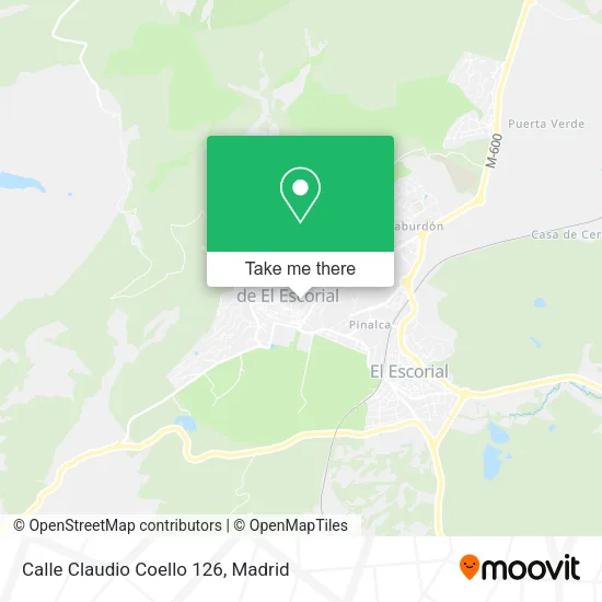 Calle Claudio Coello 126 map