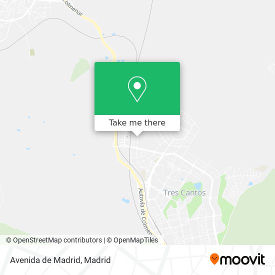 Avenida de Madrid map
