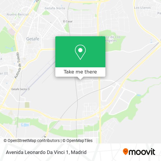 Avenida Leonardo Da Vinci 1 map