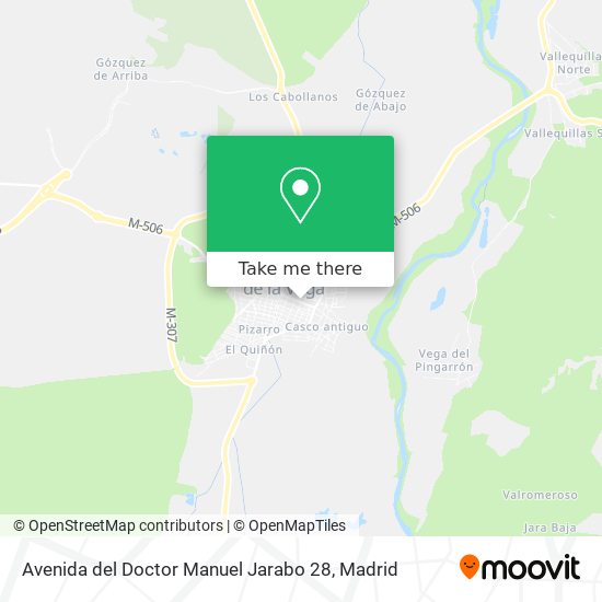 mapa Avenida del Doctor Manuel Jarabo 28