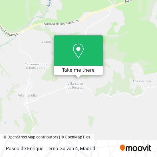 Paseo de Enrique Tierno Galván 4 map