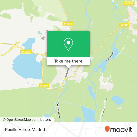 mapa Pasillo Verde