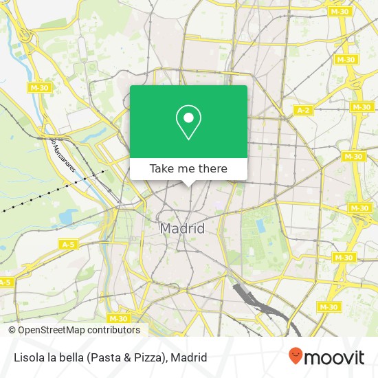 Lisola la bella (Pasta & Pizza) map