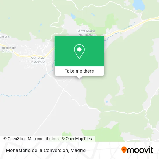 Monasterio de la Conversión map