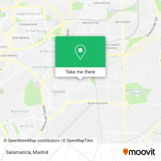Salamanca map