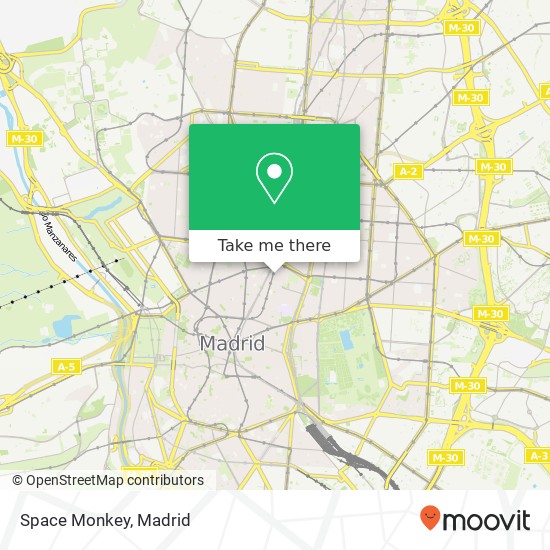 Space Monkey map