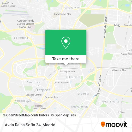 mapa Avda Reina Sofía 24