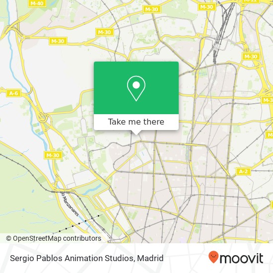 Sergio Pablos Animation Studios map