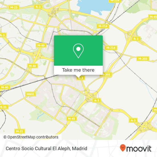 Centro Socio Cultural El Aleph map