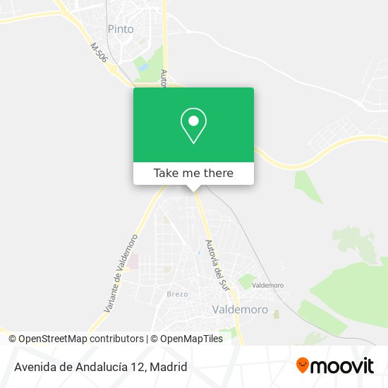 mapa Avenida de Andalucía 12
