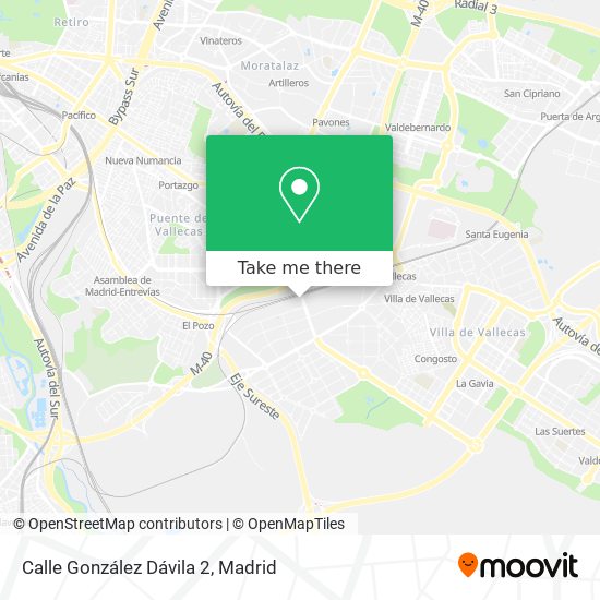 Calle González Dávila 2 map