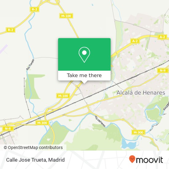 Calle Jose Trueta map