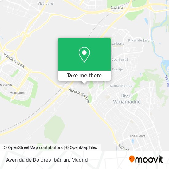 Avenida de Dolores Ibárruri map