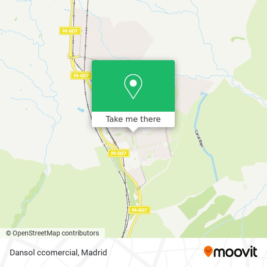 Dansol ccomercial map