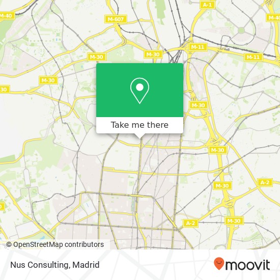 mapa Nus Consulting