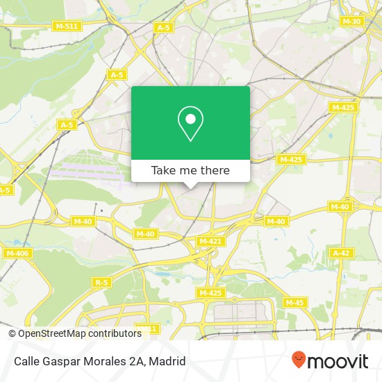 Calle Gaspar Morales 2A map