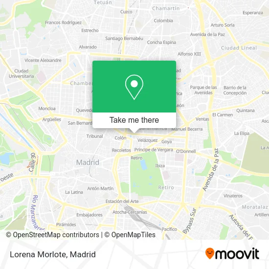 Lorena Morlote map