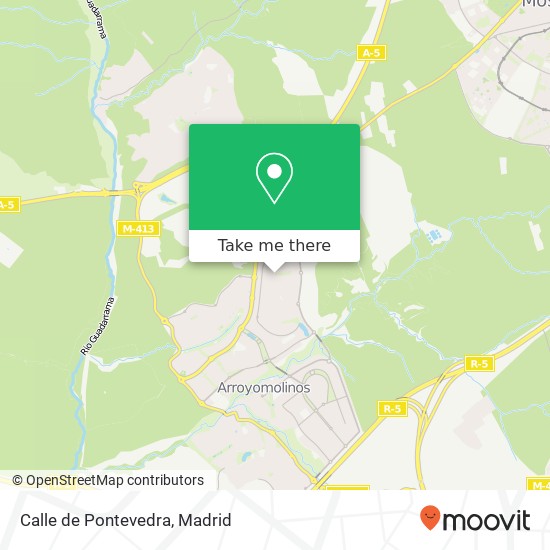 Calle de Pontevedra map