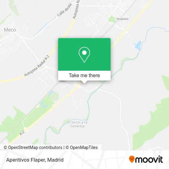 mapa Aperitivos Flaper