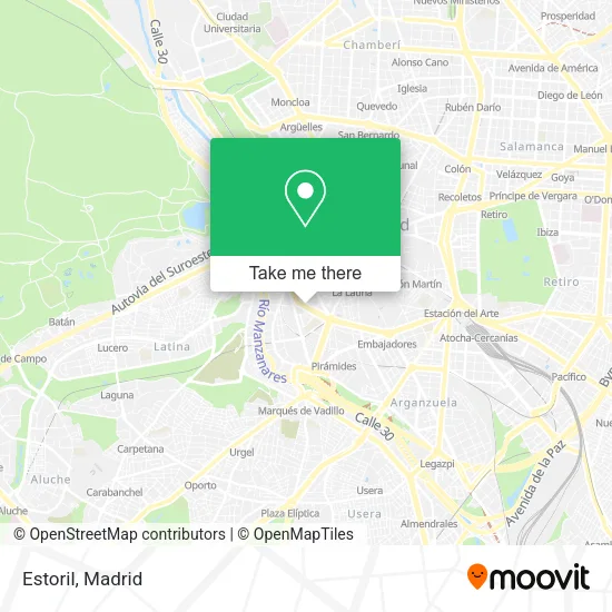 Estoril map