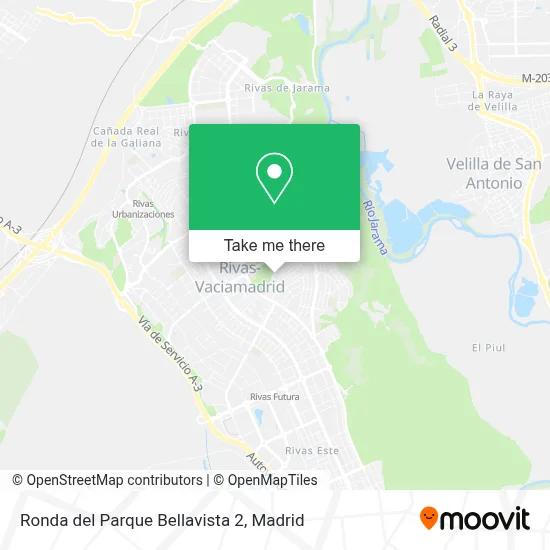 Ronda del Parque Bellavista 2 map