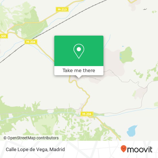 Calle Lope de Vega map