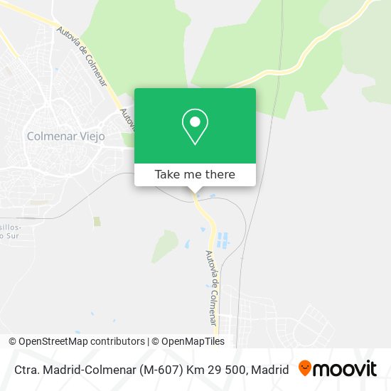 Ctra. Madrid-Colmenar (M-607) Km 29 500 map