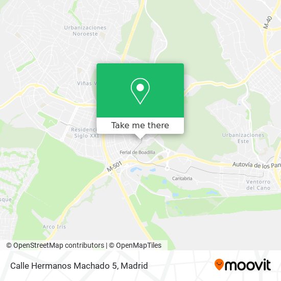 Calle Hermanos Machado 5 map