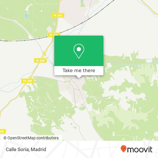 Calle Soria map