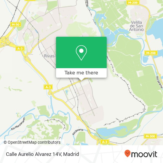 Calle Aurelio Alvarez 14V map