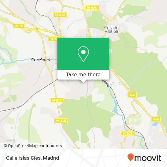 Calle Islas Cíes map