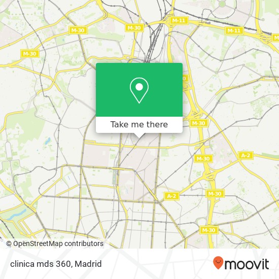 clinica mds 360 map