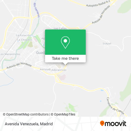 Avenida Venezuela map