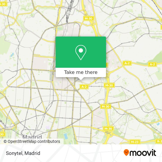 Sonytel map