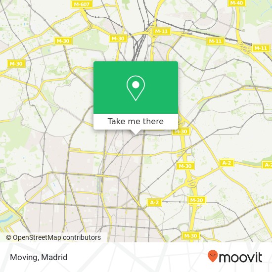 Moving map
