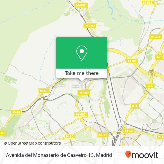 Avenida del Monasterio de Caaveiro 13 map