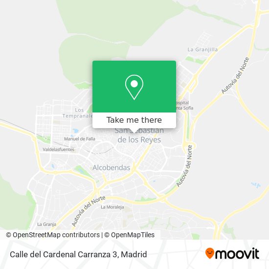 Calle del Cardenal Carranza 3 map