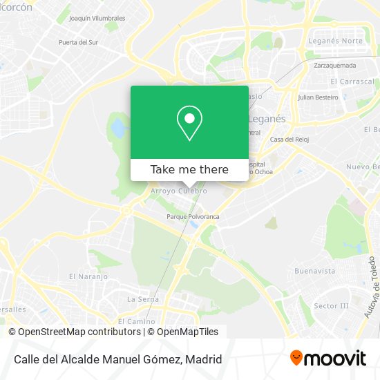 Calle del Alcalde Manuel Gómez map