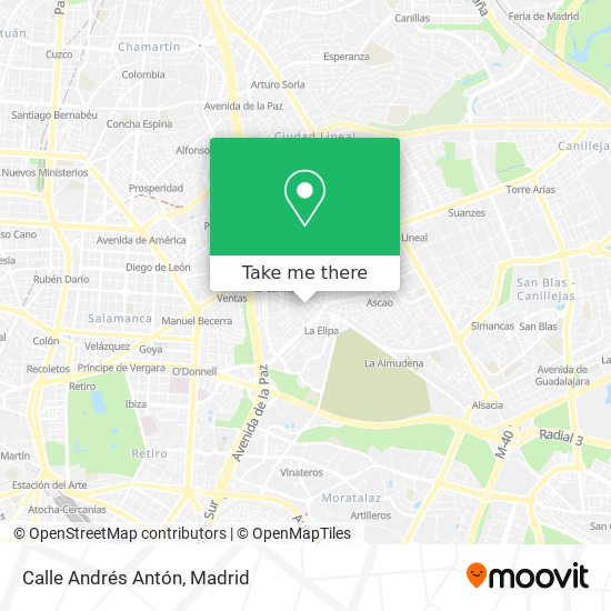 Calle Andrés Antón map
