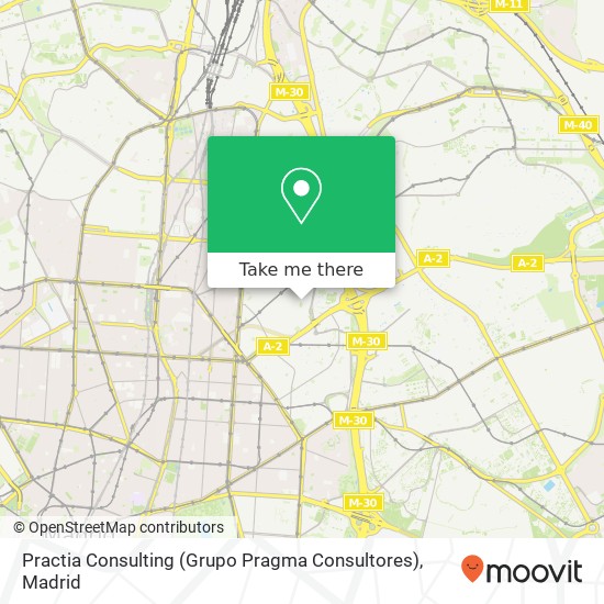 mapa Practia Consulting (Grupo Pragma Consultores)