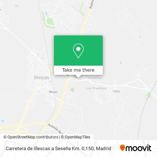 Carretera de Illescas a Seseña Km. 0,150 map