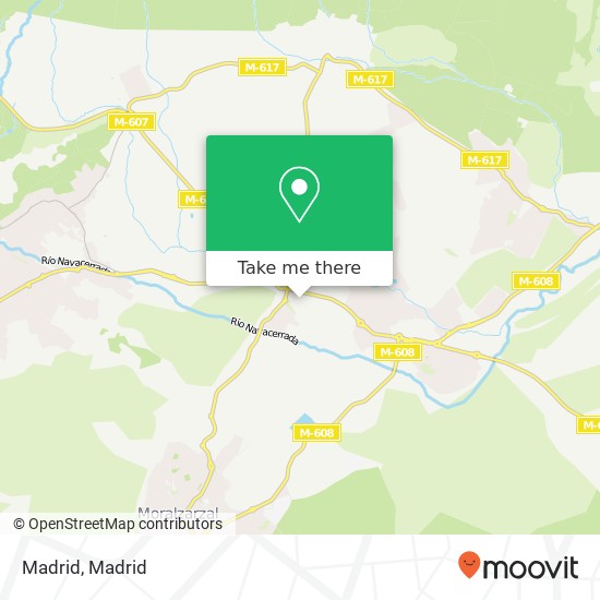 mapa Madrid