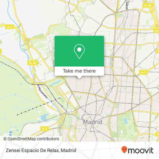 Zensei Espacio De Relax map