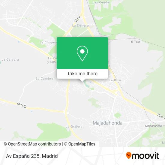 Av España 235 map